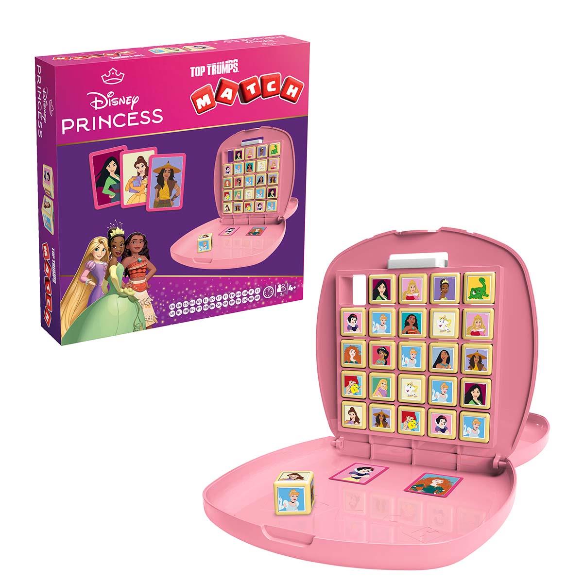 Disney Princess Top Trumps Match - Trò Chơi Xếp Hình Crazy Cube - Winning Moves - Hình ảnh chi tiết 2