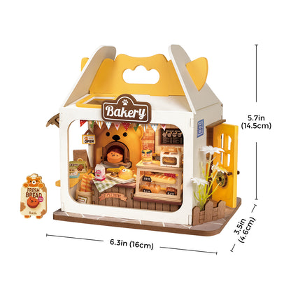 Rolife Food Box Shop - Mô hình nhà búp bê tí hon DIY - Rolife
