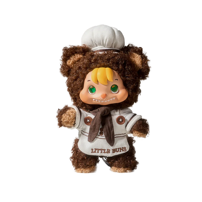 LITTLE BUNS CHOCOLATE CHEF DOLL OUTFIT