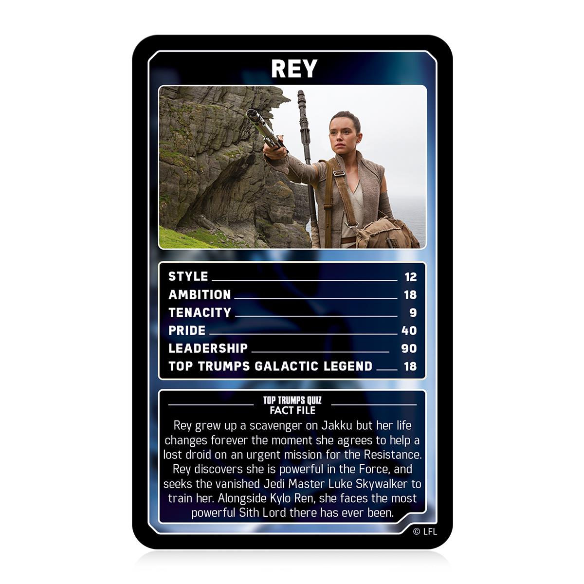 Star Wars Episodes 1-9 Skywalker Saga Trumps Card Game - Trò Chơi Thẻ Bài Top Trumps Chính Hãng Winning Moves - Góc nhìn khác 3