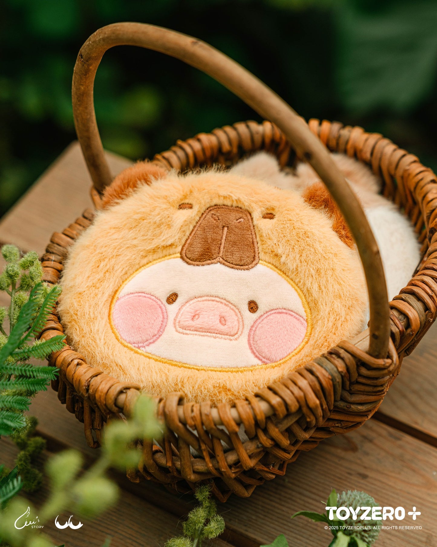 LuLu the Piggy Animal Party - Plush Pouch - Blindbox Túi Vải Bông Chính Hãng TOYZERO+ - Hình ảnh bổ sung 6