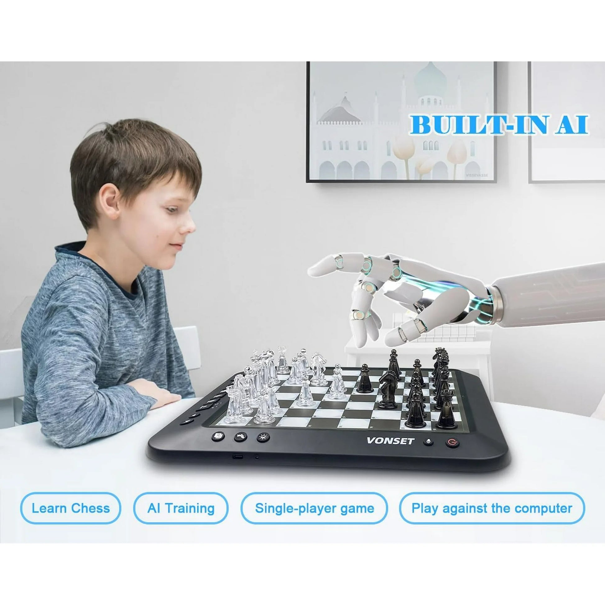 Vonset P6 Computer Chess Game My Hobby - ảnh 2 - Board Game