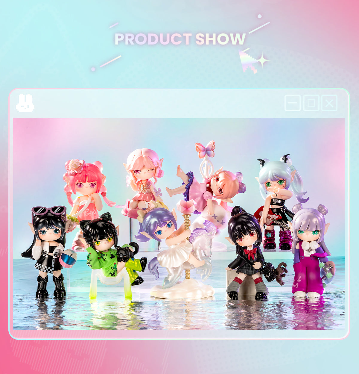 Rolife Suri's Colorful Girls Surprise Figure Dolls - Mô hình Blind Box - Rolife