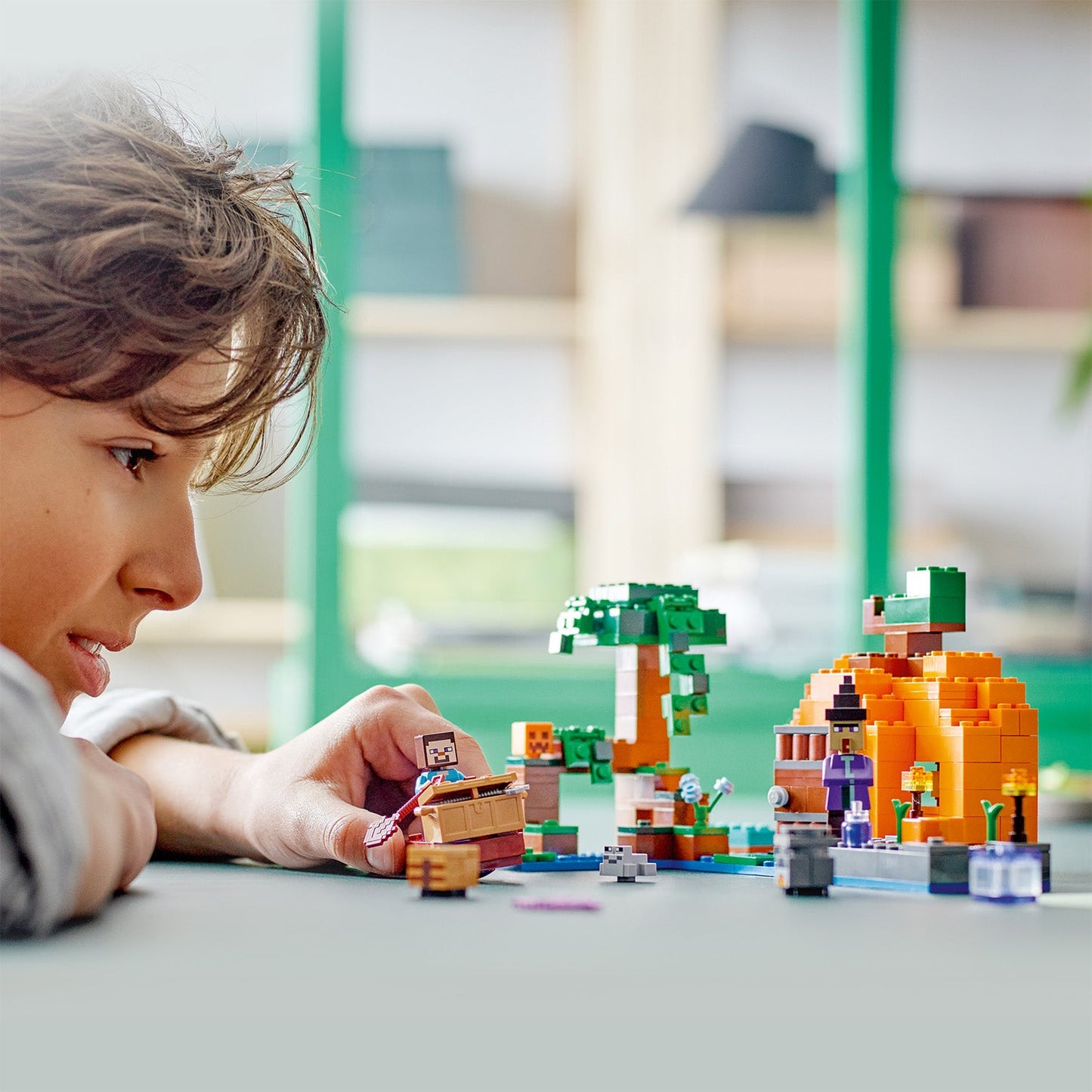 LEGO® Minecraft® The Pumpkin Farm Đồ Chơi Lắp Ráp Trang Trại Bí Ngô LEGO 21248 - Hình ảnh bổ sung 4