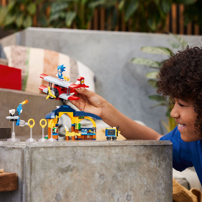 LEGO® Sonic the Hedgehog™ Tails Workshop and Tornado Plane - Đồ Chơi Lắp Ráp Xưởng Của Tails Và Máy Bay Tornado - LEGO 76991 - Hình ảnh bổ sung 4