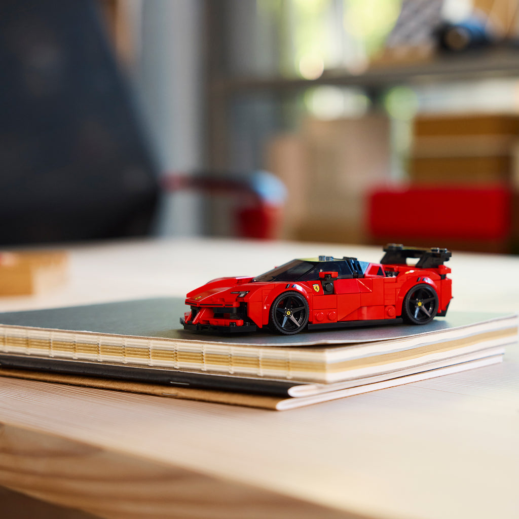LEGO® Speed Champions Ferrari SF90 XX Stradale Sports Car - Đồ Chơi Lắp Ráp Xe Đua Siêu Xe Ferrari - Hình ảnh bổ sung 4