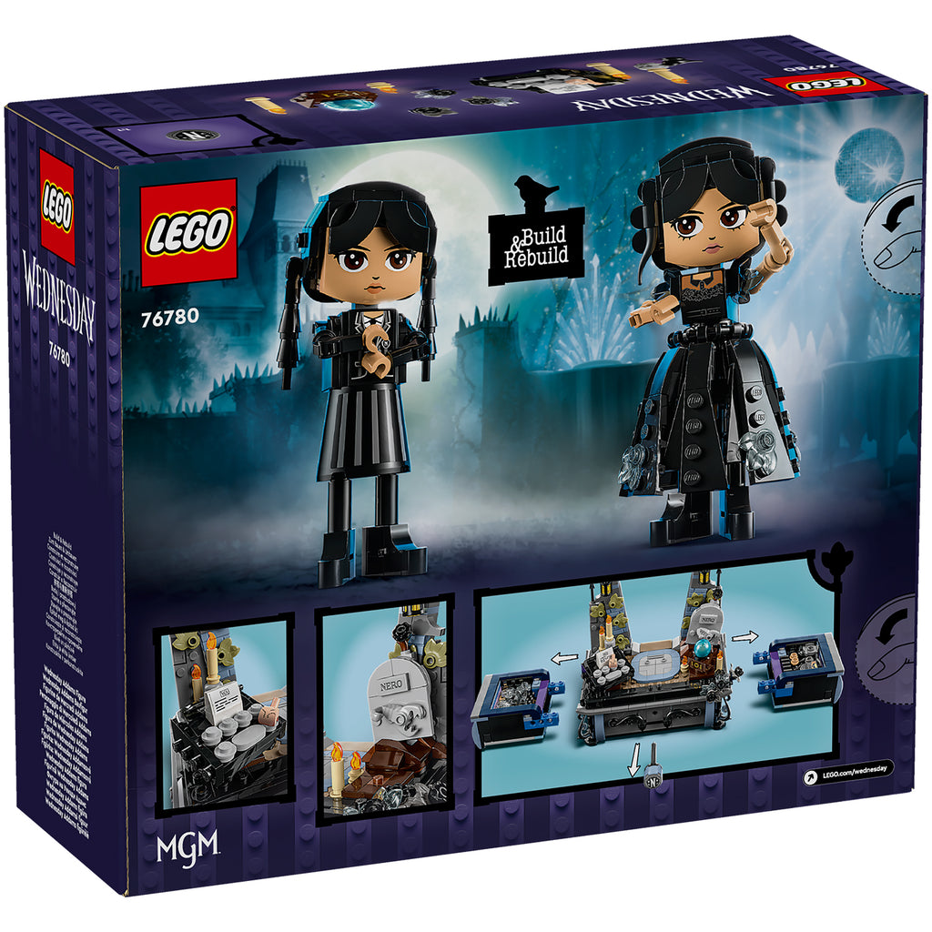 LEGO® Wednesday: Wednesday Addams Figure - Mô hình lắp ráp LEGO 76780 LEGO - ảnh 4 - LEGO Sets