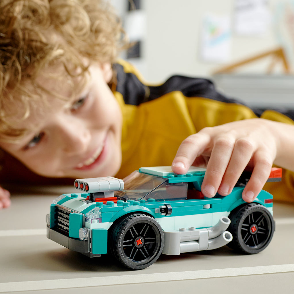 LEGO® Creator 3-in-1 Street Racer - Đồ Chơi Lắp Ráp Xe Đua Đường Phố - LEGO 31127 - Góc nhìn khác 3