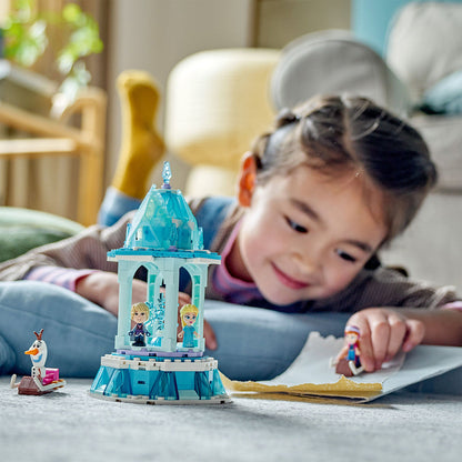 LEGO® Disney™ Anna and Elsa’s Magical Carousel - Bộ Đồ Chơi Lắp Ráp Vòng Quay Phép Thuật Frozen - LEGO 43218 - Góc nhìn khác 3