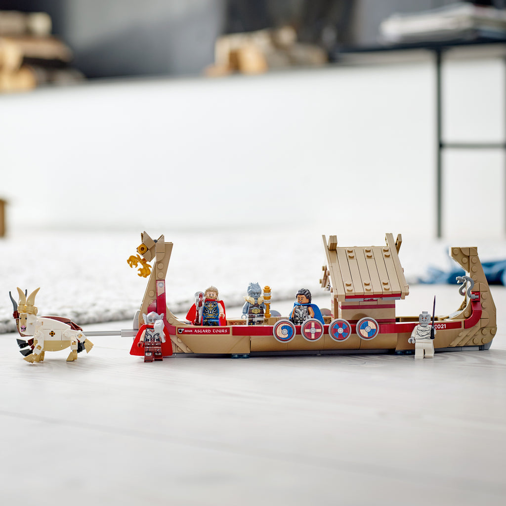 LEGO® Marvel The Goat Boat - Mô Hình Chiến Thuyền Viking Thor - LEGO 76208 - Hình ảnh bổ sung 4