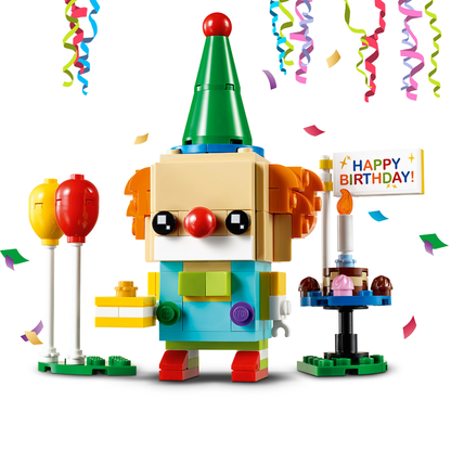 LEGO® BrickHeadz™ Birthday Clown - Mô hình Chú Hề Sinh Nhật 40348 - LEGO - Hình ảnh bổ sung 4