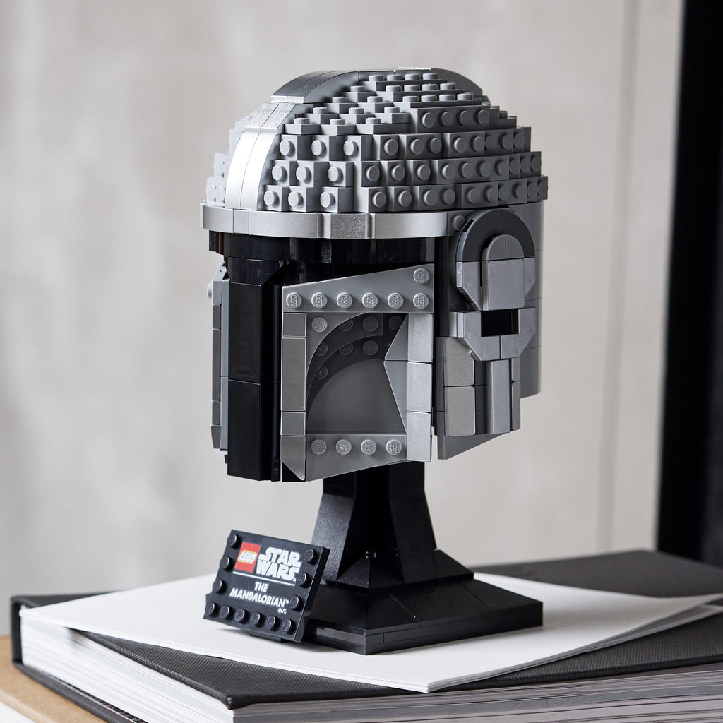 LEGO® Star Wars™ The Mandalorian™ Helmet - Mô Hình Mũ Bảo Hiểm Mandalorian - LEGO 75328 - Hình ảnh bổ sung 4