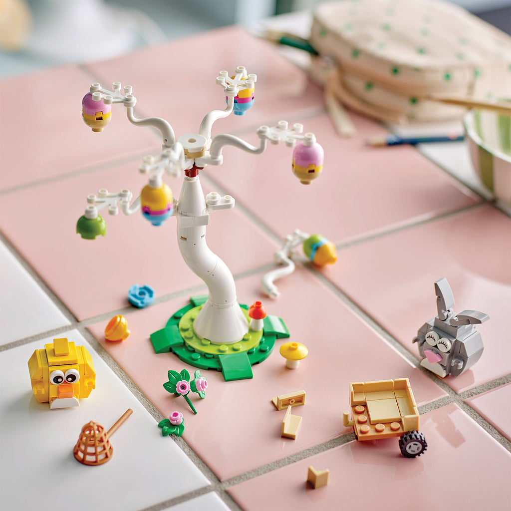 LEGO® Easter Bunny and Chick Egg Hunt - Đồ chơi lắp ráp Thỏ Phục sinh và Gà con - LEGO 40808 - Hình ảnh bổ sung 4