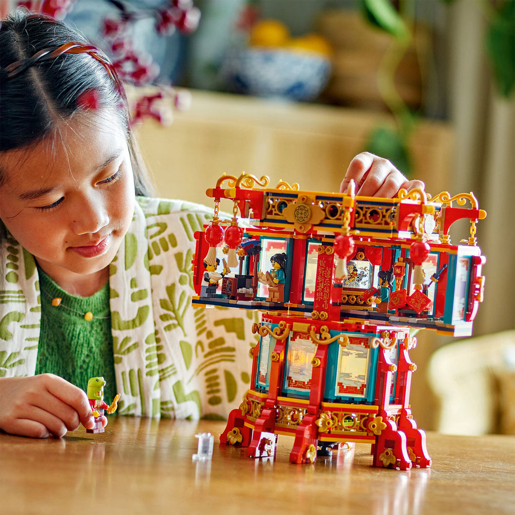 LEGO® Spring Festival Trotting Lantern - Đồ Chơi Lắp Ráp Đèn Lồng Lễ Hội Mùa Xuân LEGO 80116 - Góc nhìn khác 3