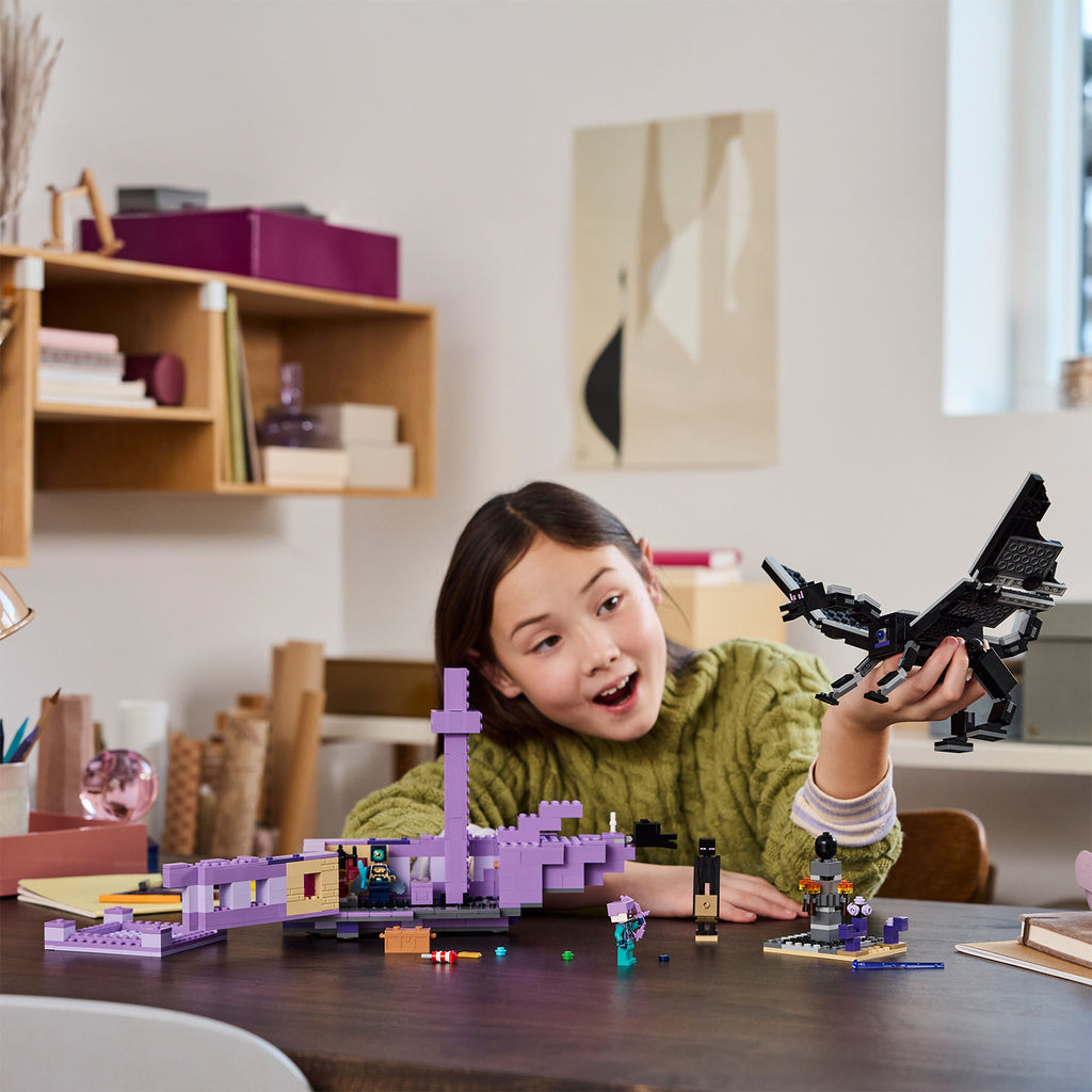 LEGO® Minecraft® The Ender Dragon and End Ship - Đồ chơi lắp ráp Rồng Ender và Tàu End Ship - LEGO 21264 - Hình ảnh bổ sung 4