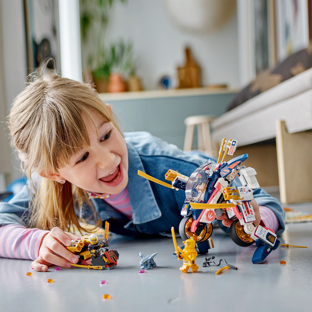 LEGO® NINJAGO® Sora’s Transforming Mech Bike Racer - Chiến Giáp Biến Hình Thành Xe Đua Ninja - LEGO 71792 - Góc nhìn khác 3