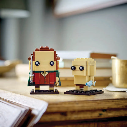 LEGO® BrickHeadz™ Frodo™ & Gollum™ - Mô hình lắp ráp Chúa tể những chiếc nhẫn - LEGO 40630 - Góc nhìn khác 3