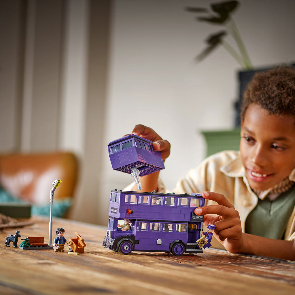 LEGO® Harry Potter™ Knight Bus™ Adventure - Đồ Chơi Lắp Ráp Xe Buýt Hiệp Sĩ LEGO 76446 - Góc nhìn khác 3