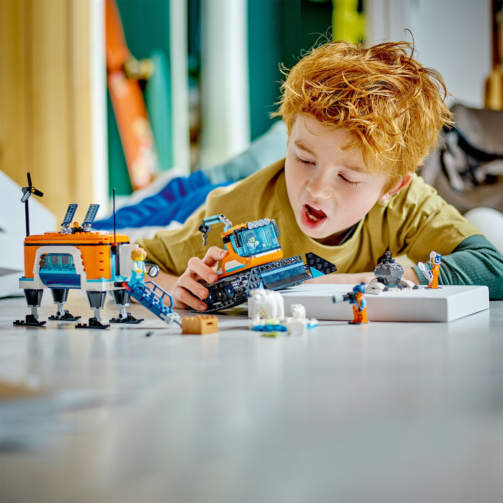 LEGO® City Arctic Explorer Truck and Mobile Lab - Xe Tải Thám Hiểm Bắc Cực 60378 - Góc nhìn khác 3