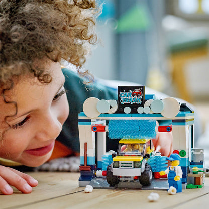 LEGO® City Car Wash - Bộ Đồ Chơi Trạm Rửa Xe Sáng Tạo - LEGO 60362 - Hình ảnh bổ sung 4