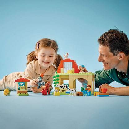 LEGO® DUPLO™ Caring for Animals at the Farm - Đồ chơi lắp ráp Nông trại - LEGO 10416 - Hình ảnh bổ sung 4