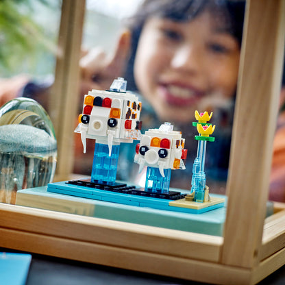 LEGO® BrickHeadz™ Koi Fish - Mô Hình Lắp Ráp Cá Koi - LEGO 40545 - Góc nhìn khác 3