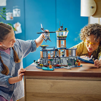 LEGO® City Police Prison Island - Đồ chơi lắp ráp Đảo Nhà Tù Cảnh Sát - LEGO 60419 - Hình ảnh bổ sung 4