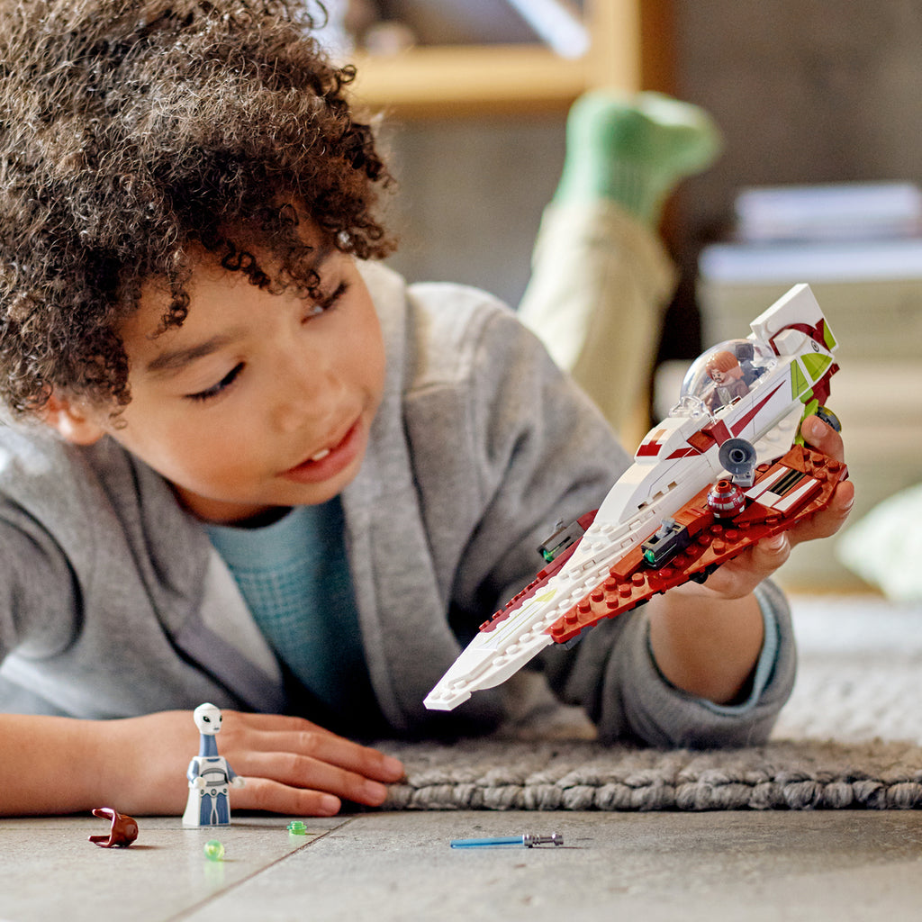 LEGO® Star Wars™ Obi-Wan Kenobi’s Jedi Starfighter™ - Mô hình lắp ráp Chiến hạm Jedi - LEGO 75333 - Góc nhìn khác 3