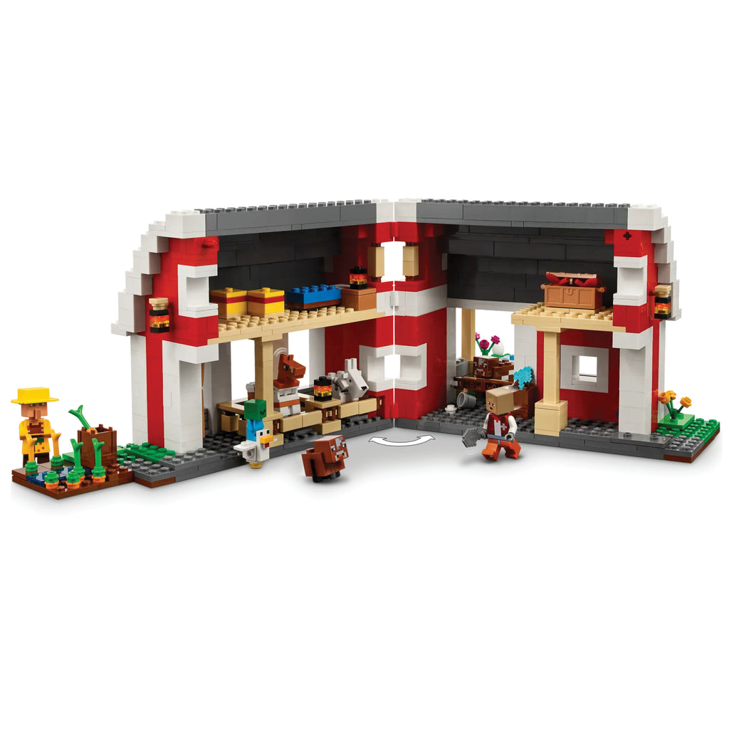 LEGO® Minecraft® The Red Barn - Mô Hình Chuồng Ngựa Đỏ 21187 - Hình ảnh bổ sung 4