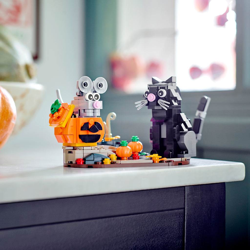 LEGO® Halloween Cat & Mouse - Bộ Lắp Ráp Mèo Và Chuột Halloween 40570 - Hình ảnh bổ sung 4