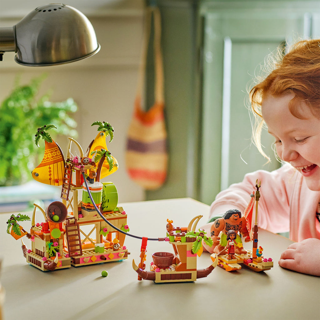 LEGO® Disney™ Moana 2 Kakamora Barge - Đồ chơi lắp ráp Disney Moana 2 LEGO 43258 - Góc nhìn khác 3