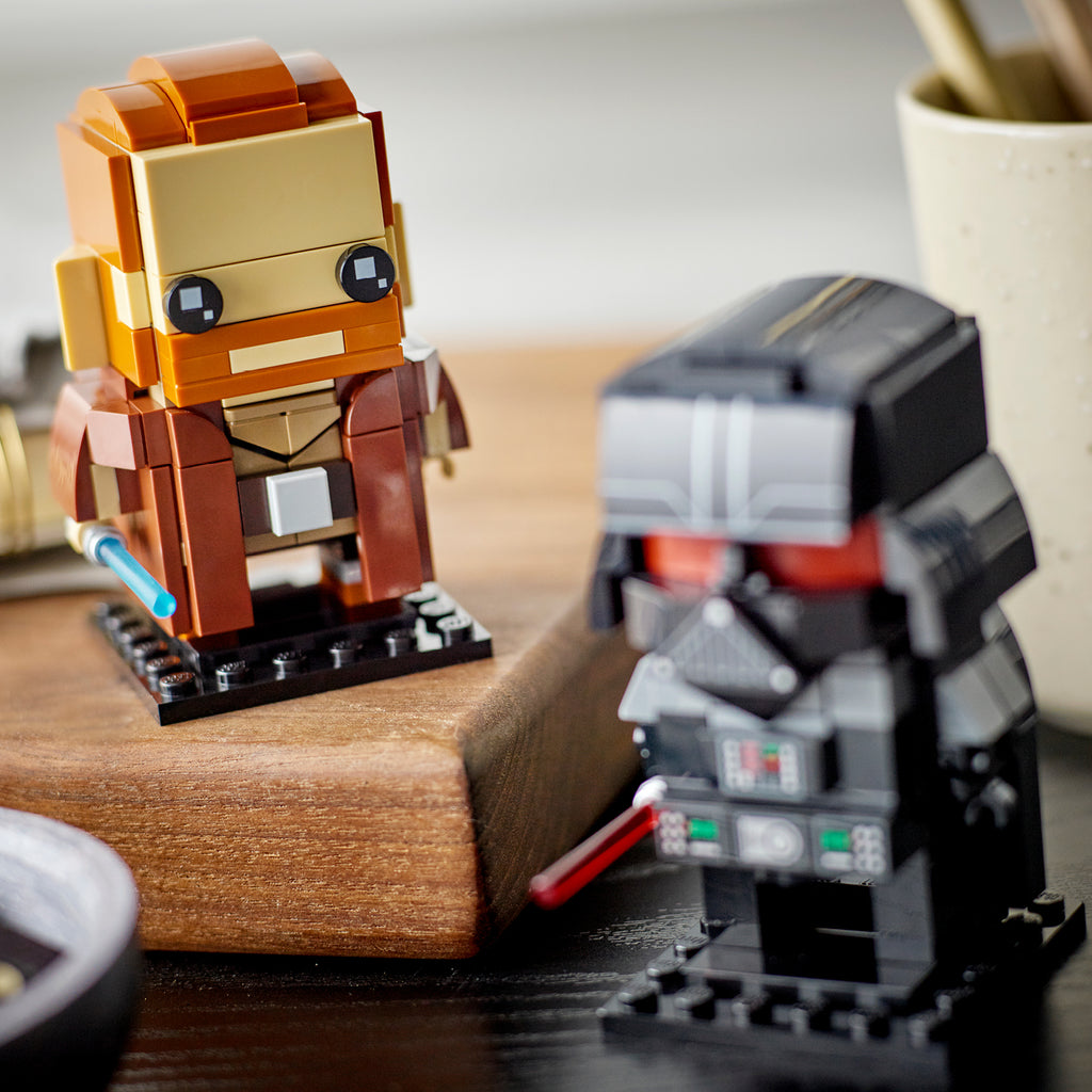 LEGO® BrickHeadz™ Obi-Wan Kenobi™ & Darth Vader™ - Mô hình lắp ráp nhân vật Star Wars - LEGO 40547 - Hình ảnh bổ sung 4