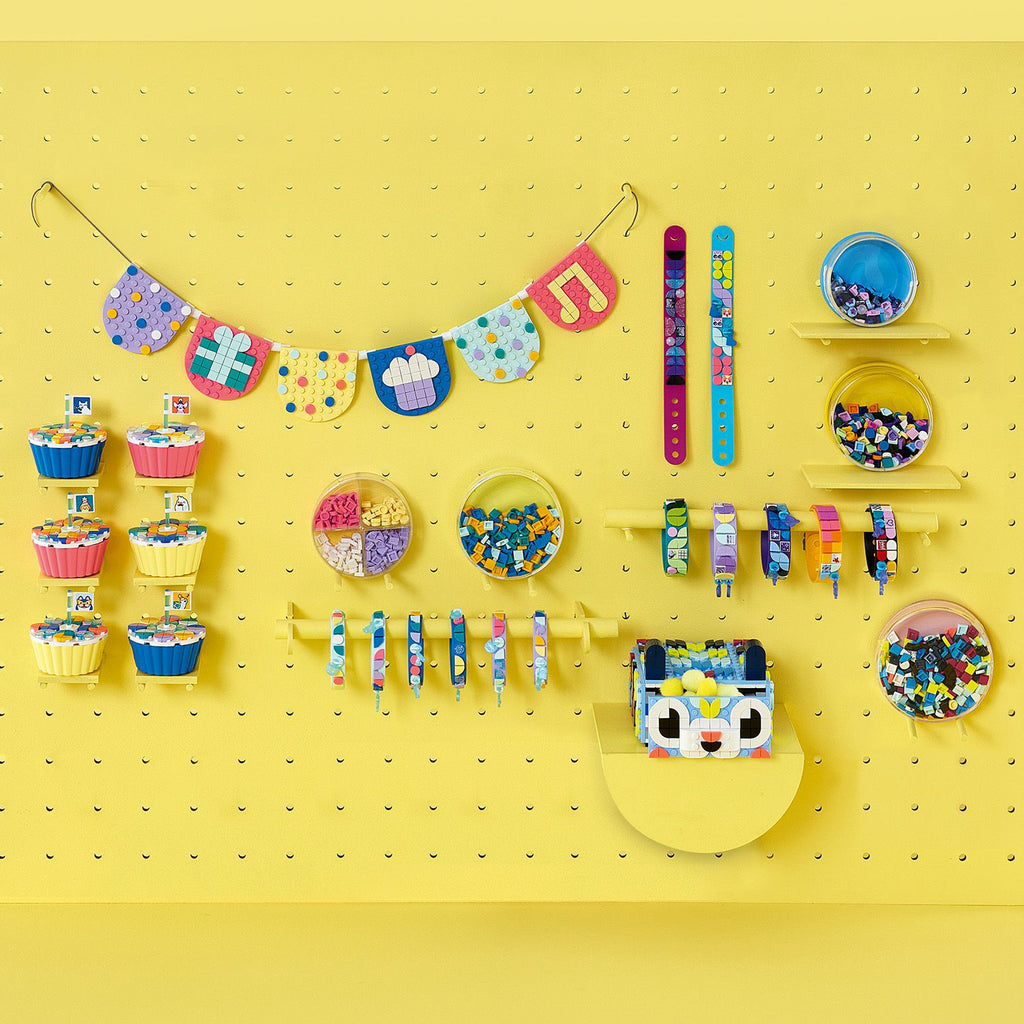 LEGO® DOTS™ Extra DOTS Series 8 – Glitter and Shine - Túi Gạch Trang Trí Lấp Lánh Chính Hãng LEGO 41803 - Hình ảnh bổ sung 4