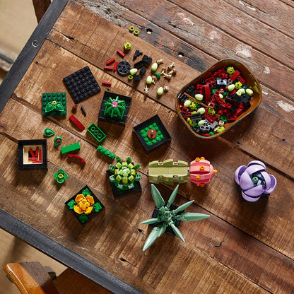LEGO® Succulents - Bộ Lắp Ráp Sen Đá Decor - LEGO 10309 - Hình ảnh bổ sung 4