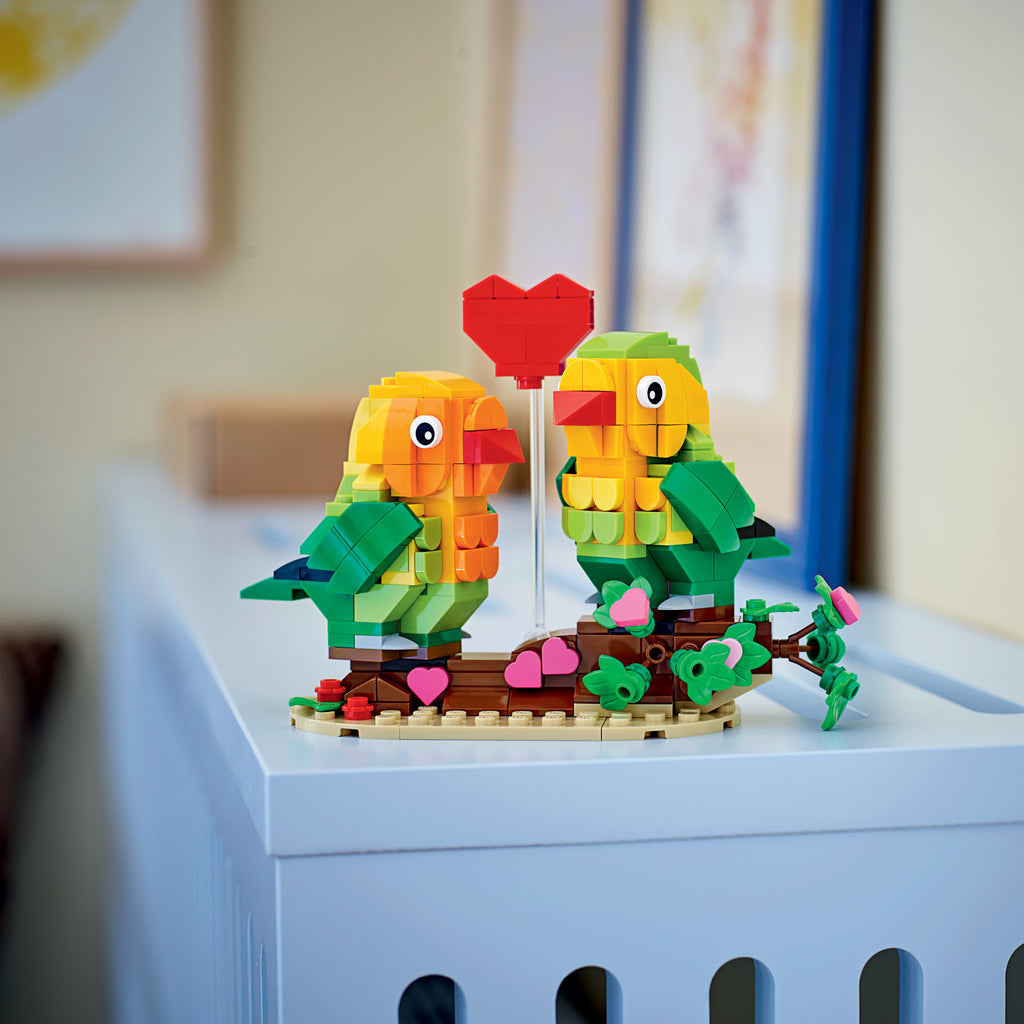 LEGO® Valentine Lovebirds - Đồ Chơi Lắp Ráp Chim Tình Nhân - LEGO 40522 - Góc nhìn khác 3