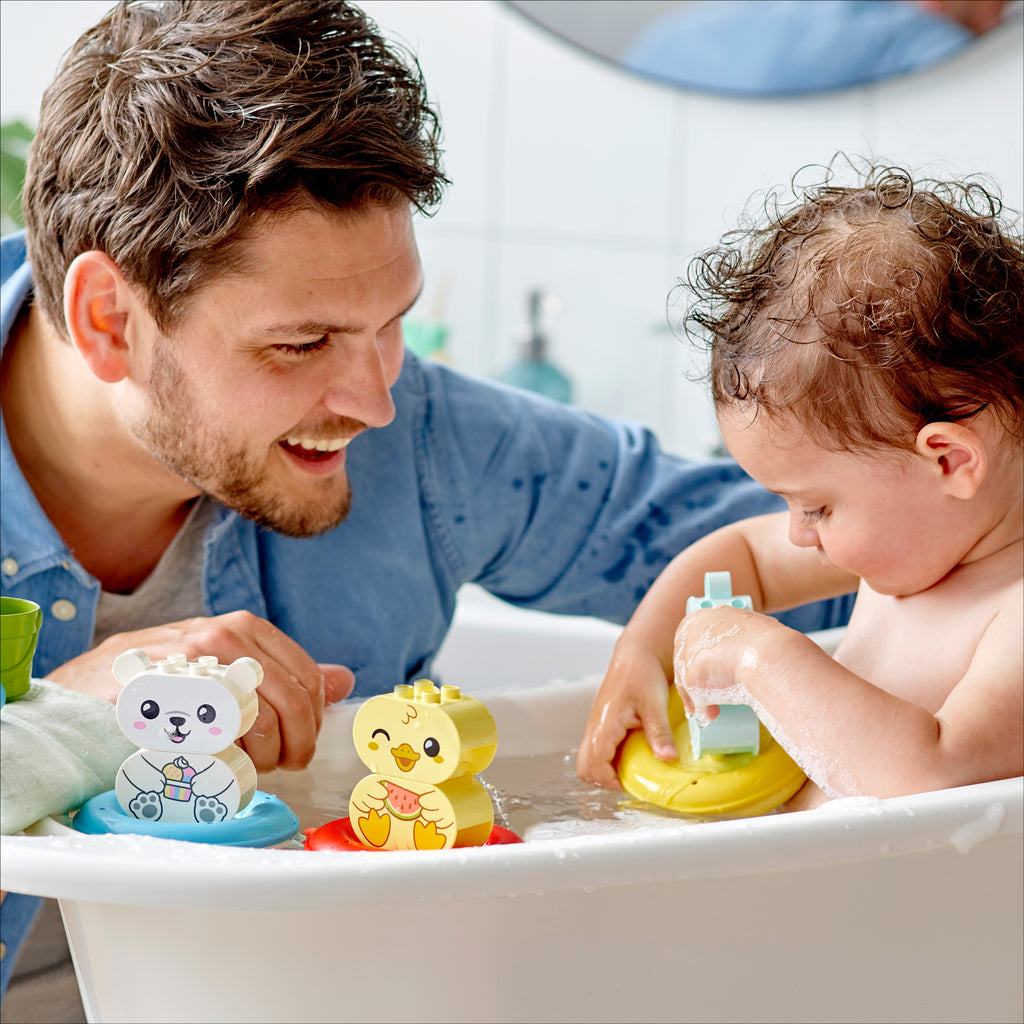 LEGO® DUPLO™ My First Bath Time Fun: Floating Animal Train - Đồ chơi nhà tắm Tàu động vật nổi (10965) - Góc nhìn khác 3