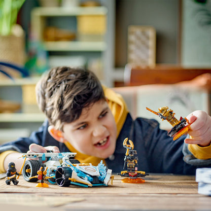 LEGO® NINJAGO® Zane’s Dragon Power Spinjitzu Race Car - Đồ chơi lắp ráp Xe đua Ninja - LEGO - Hình ảnh bổ sung 4