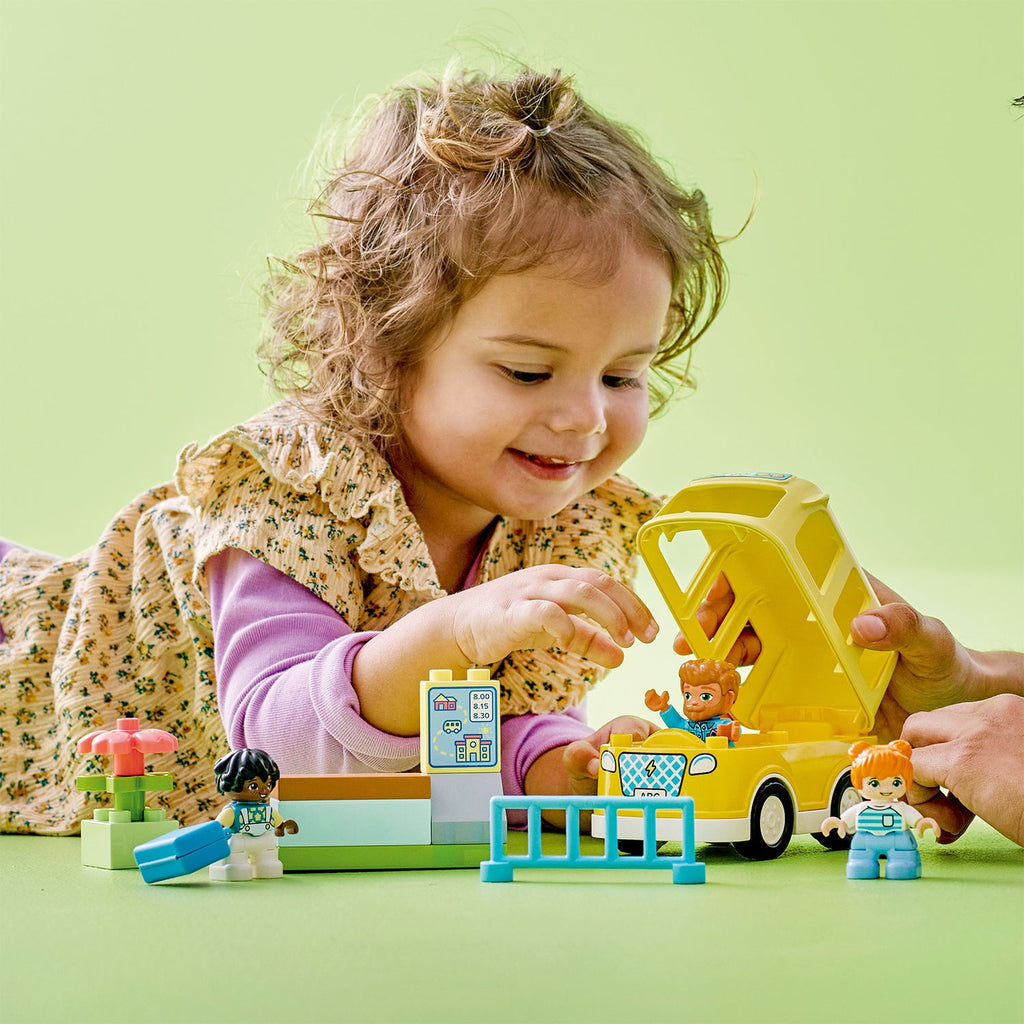 LEGO® DUPLO™ The Bus Ride - Đồ Chơi Xe Buýt Đi Học - LEGO 10988 - Góc nhìn khác 3