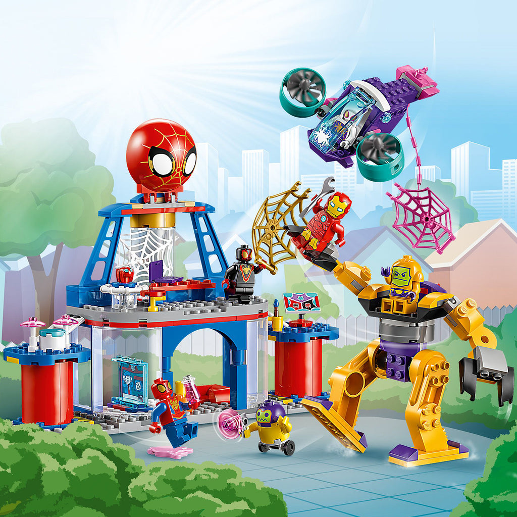 LEGO® Marvel Team Spidey Web Spinner Headquarters - Bộ Đồ Chơi Lắp Ráp Trụ Sở Nhện - LEGO 10794 LEGO - ảnh 1 - LEGO
