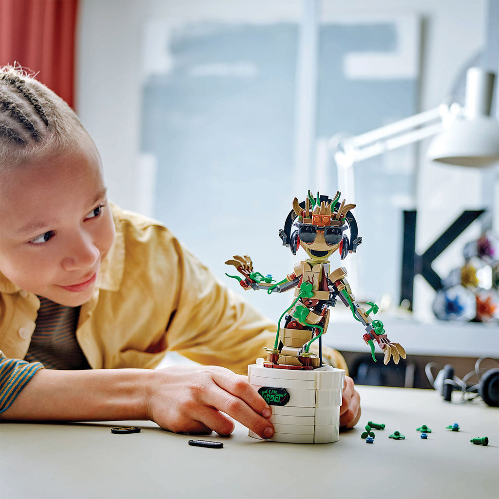 LEGO® Marvel Dancing Groot Mô Hình Groot Nhảy Múa Đồ Chơi Lắp Ráp LEGO 76297 - Hình ảnh bổ sung 4