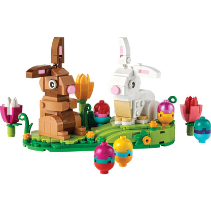 LEGO® Easter Rabbits Display - Bộ đồ chơi lắp ráp Thỏ Phục sinh - LEGO 40523 - Hình ảnh chi tiết 2