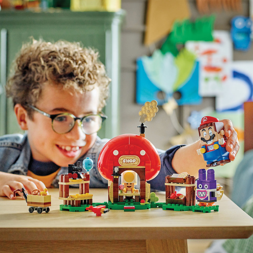 LEGO® Super Mario™ Nabbit at Toad’s Shop Expansion Set - Bộ Đồ Chơi Lắp Ráp Mở Rộng LEGO 71429 - Hình ảnh bổ sung 4