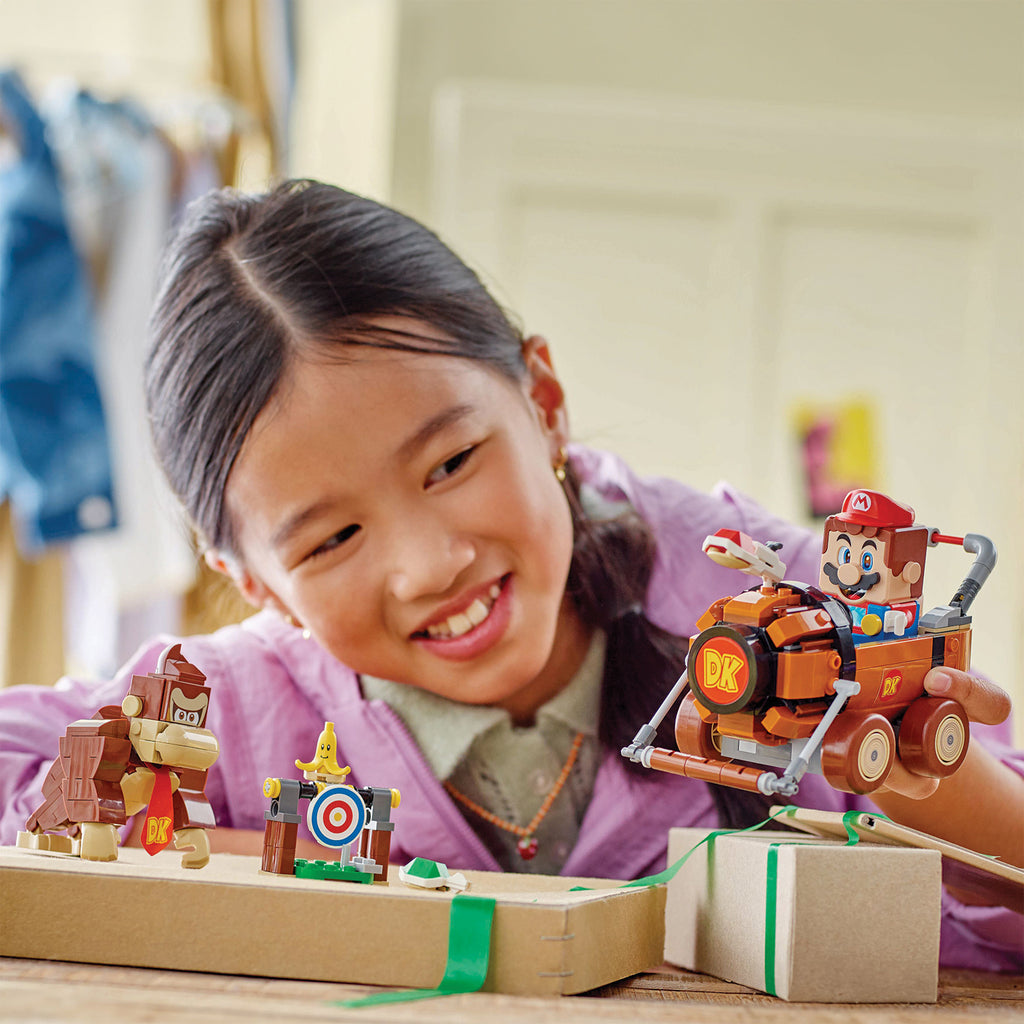 LEGO® Super Mario™: Mario Kart™ – Donkey Kong & DK Jumbo - Đồ Chơi Lắp Ráp Xe Đua Nintendo - LEGO 72033 - Góc nhìn khác 3