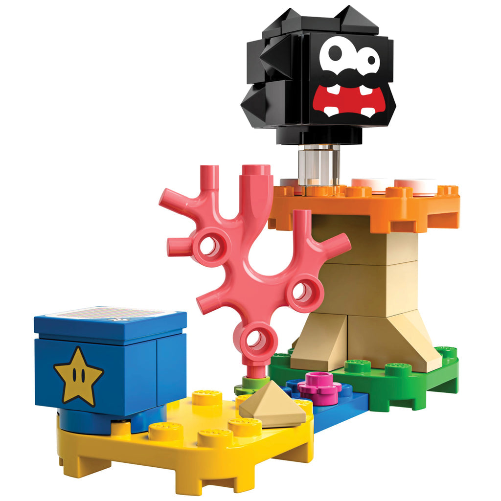 LEGO® Super Mario™ Fuzzy & Mushroom Platform Expansion Set - Bộ Mở Rộng Túi Polybag Chính Hãng - LEGO 30389 - Hình ảnh bổ sung 5