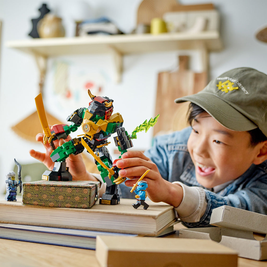 LEGO® NINJAGO® Lloyd's Elemental Power Mech - Robot Chiến Đấu Nguyên Tố Của Lloyd - LEGO 71817 - Hình ảnh bổ sung 5