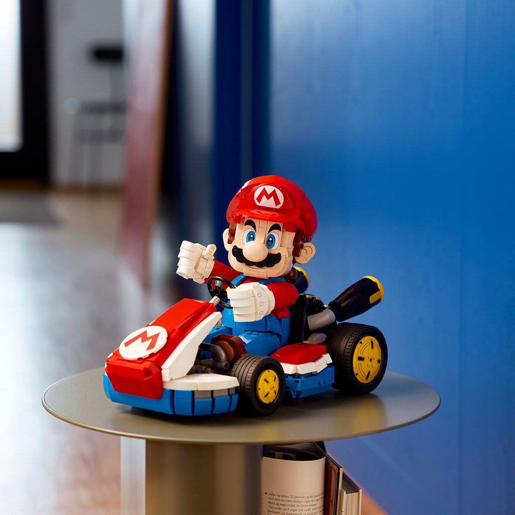 LEGO® Super Mario™: Mario Kart™ – Mario & Standard Kart - Mô hình Lắp ráp Xe Đua Nintendo 72037 - Hình ảnh bổ sung 4