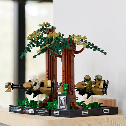 LEGO® Star Wars™ Endor™ Speeder Chase Diorama - Mô hình lắp ráp Diorama trưng bày - LEGO 75353 - Hình ảnh bổ sung 4