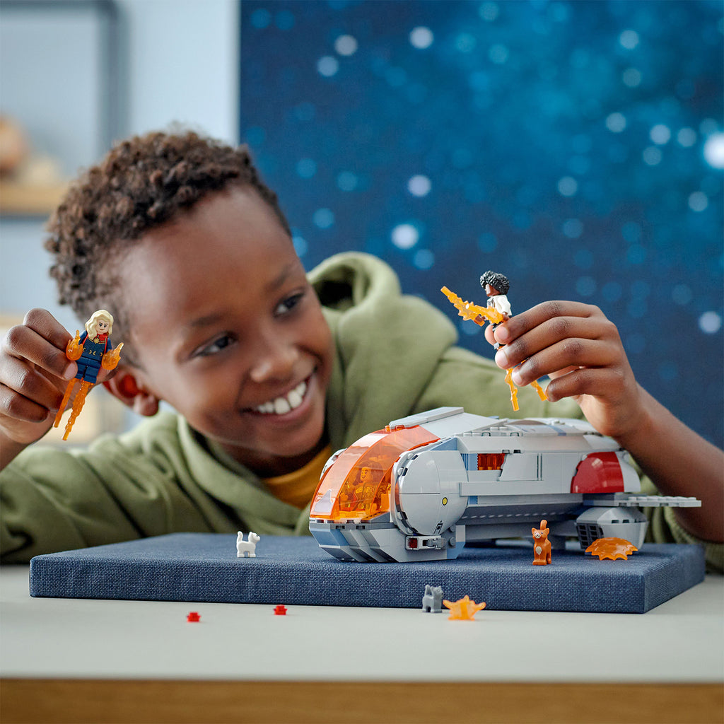 LEGO® Marvel The Hoopty - Đồ chơi lắp ráp Tàu Vũ Trụ Biệt Đội Marvels - LEGO 76232 - Góc nhìn khác 3
