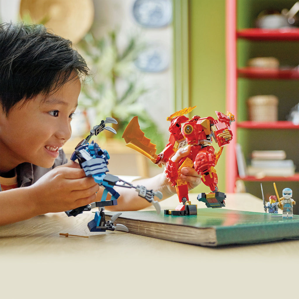 LEGO® NINJAGO® Kai's Elemental Fire Mech - Chiến Giáp Hỏa Long - LEGO 71808 - Hình ảnh bổ sung 4