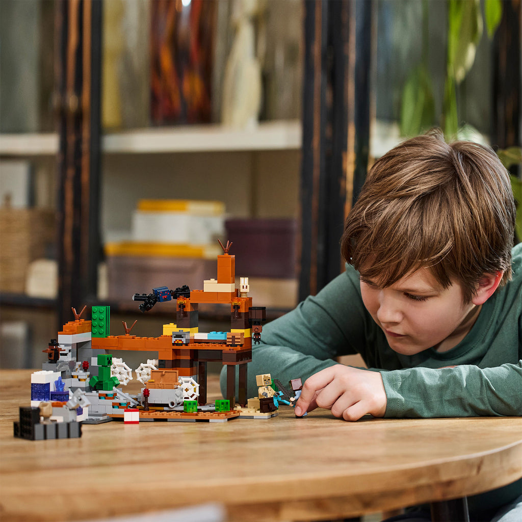 LEGO® Minecraft® The Badlands Mineshaft - Đồ Chơi Lắp Ráp Hầm Mỏ Vùng Badlands LEGO 21263 - Hình ảnh bổ sung 4